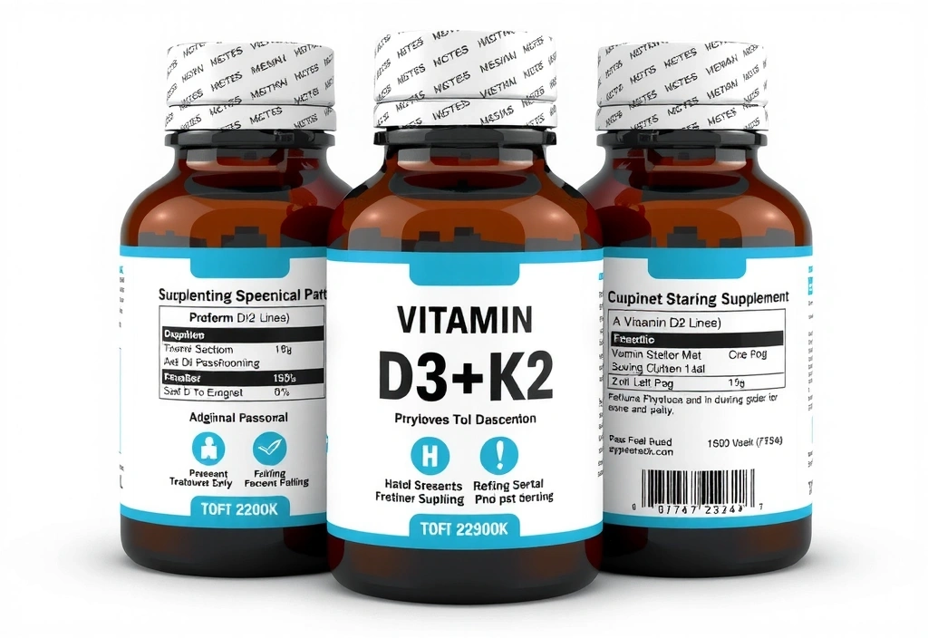 Vitamine D3 + K2 Eiffelvit