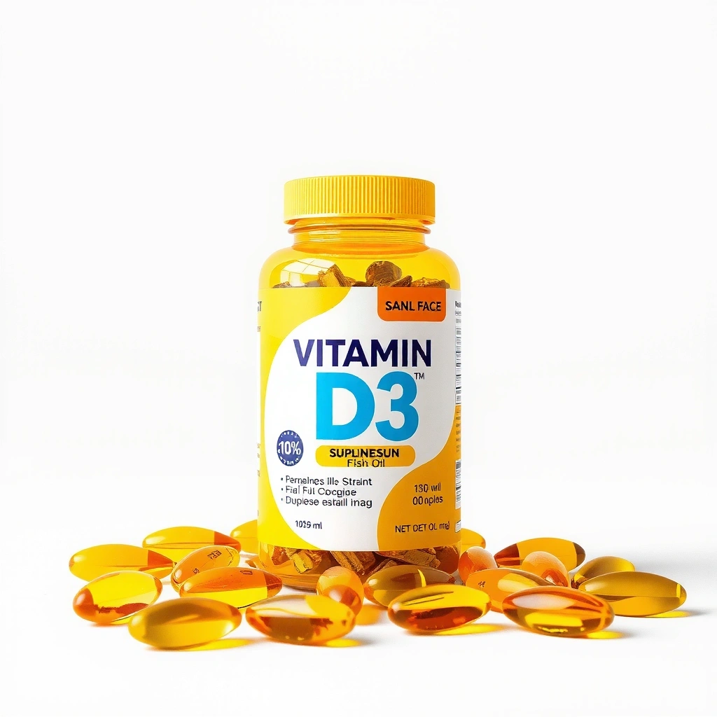 Bouteille de Vitamine D3